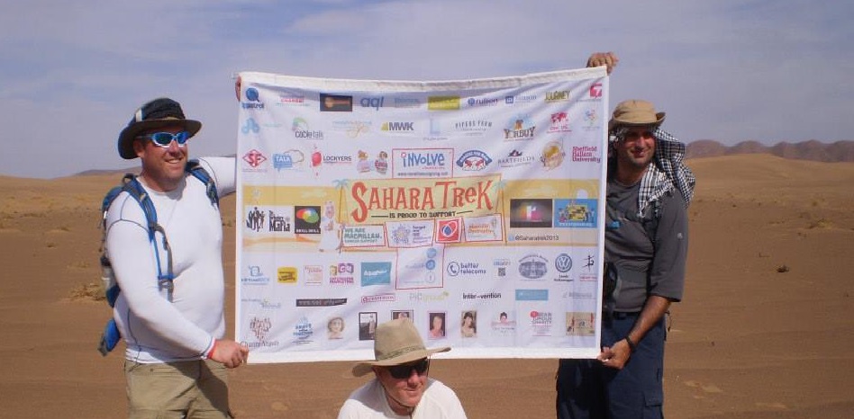 Douglas Jackson SaharaTrek #ontheflag2 Geoff Major