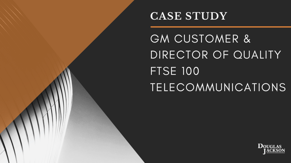 Telecommunications Executive Search Case Study